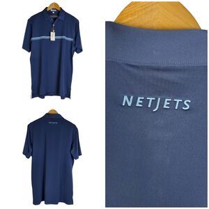 Peter Millar Navy Blue Polo Shirt